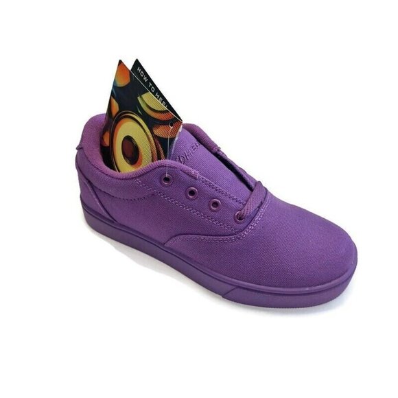HEELYS Youth Size 5 Womens 6 Launch Skate Shoes 770873H Purple Solid - Picture 1 of 8